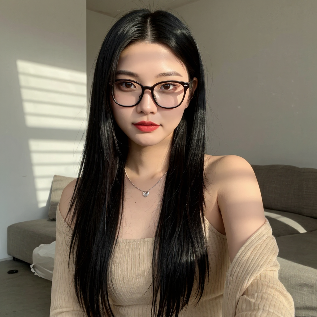 Person wearing glasses